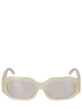 THE ATTICO
Blake squared acetate sunglasses - yellow